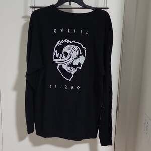 O'Neill Skull Palm Balm Long Sleeve Shirt Men Size L